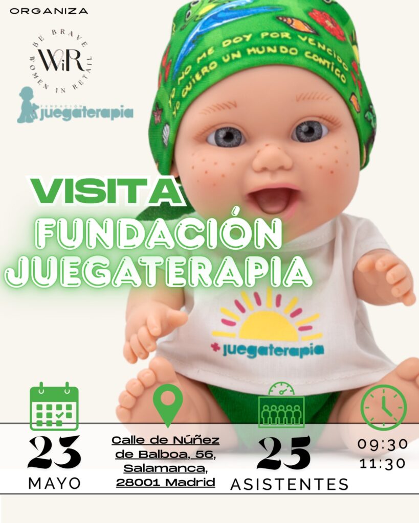 Visita a la Fundación Juegaterapia - WiR & Juegaterapia